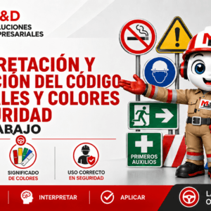 Interpretación y aplicación del código de señales y colores de seguridad en el trabajo - M&D